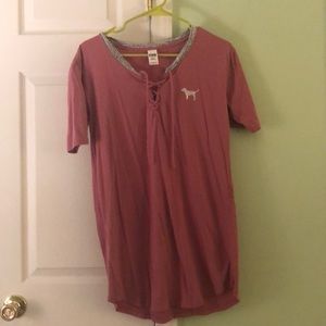 VS PINK sleep shirt